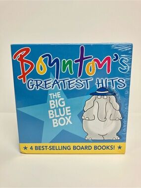 Boynton's Greatest Hits: The Big Blue Box SEALED 4 Board Books 80s Classic